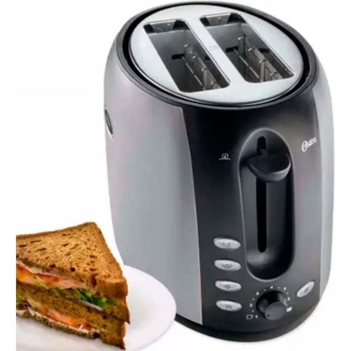2 Slice Brushed Stainless Steel Toaster F53882