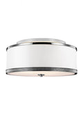 3-Light Indoor Semi-Flush Mount Nickel X9168