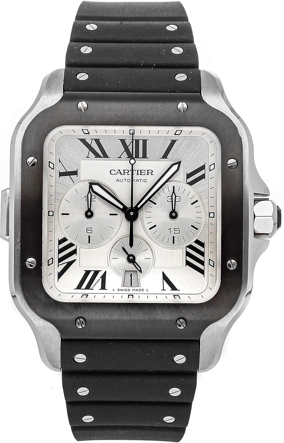Silver Dial Chronograph Men's Watch D90083