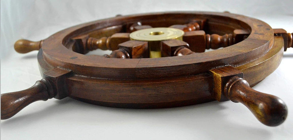 Wooden Ship Wheel 24 inch J28402