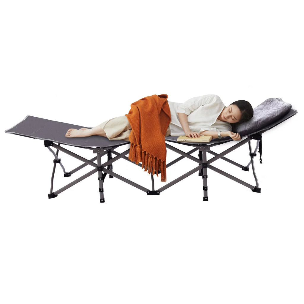 Portable Single Folding Bed with Mattress Z3799
