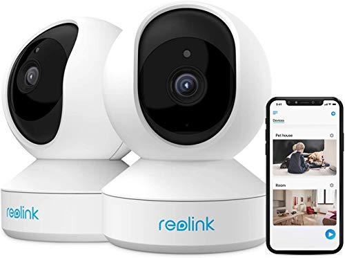 3MP HD Indoor WiFi Pan Tilt Security Camera 2 Pack I20143