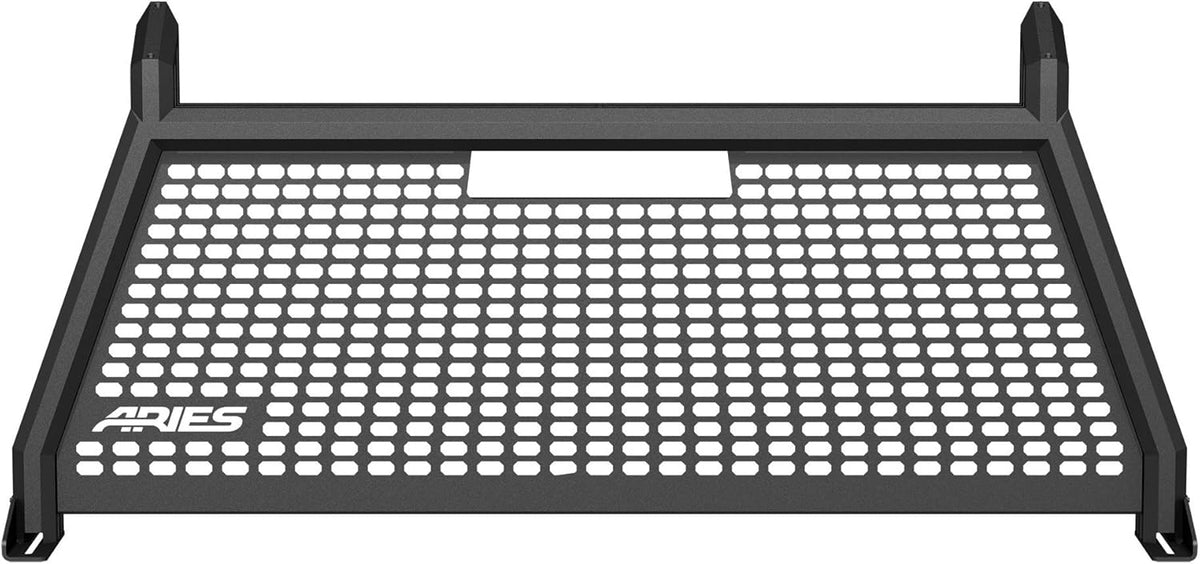 Black Aluminum Truck Headache Rack Cab Protector H435