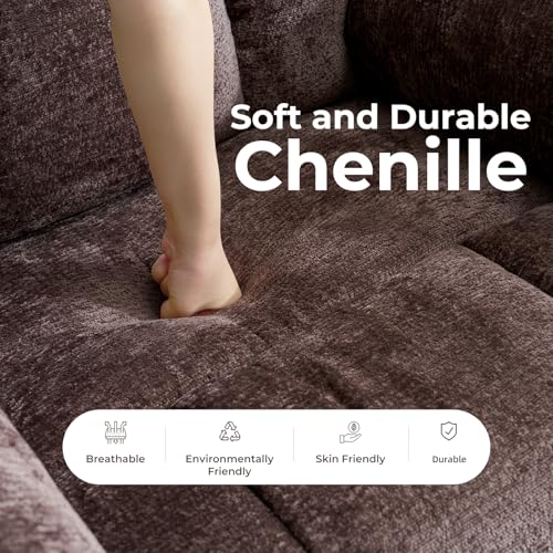 Beige Oversized Power Lift Recliner Chair with Massage and Heat I51673