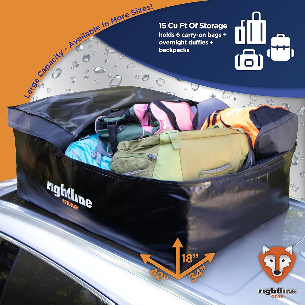 18 cu ft Waterproof Car Top Carrier V9017