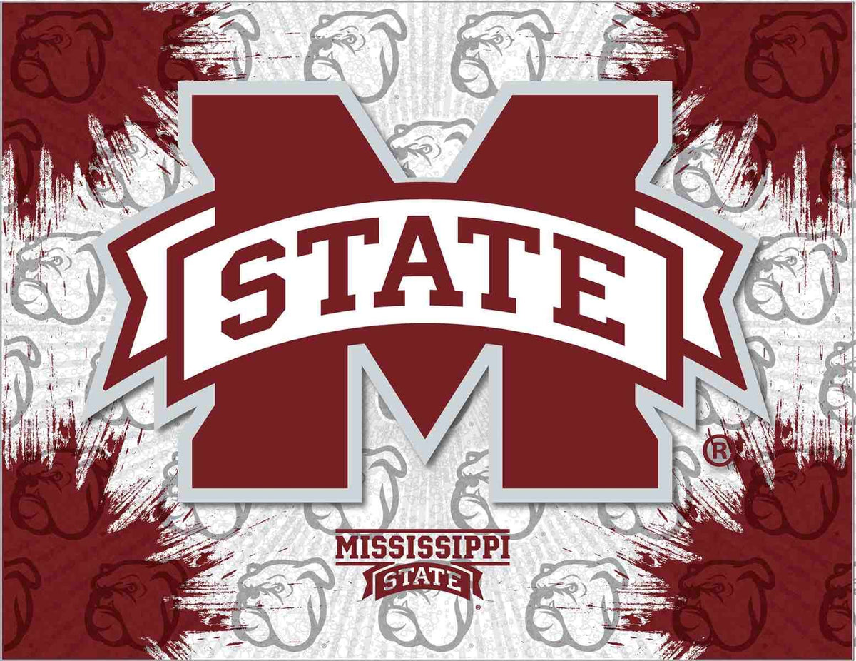 Gray Maroon Wall Canvas Art E25289