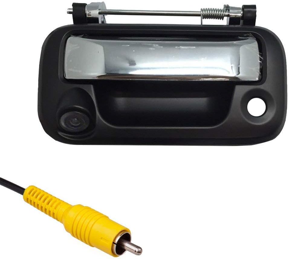 Black Tailgate Handle with Backup Camera F21914