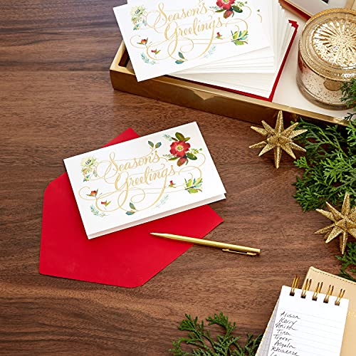 40 Boxed Holiday Cards with Envelopes Q884