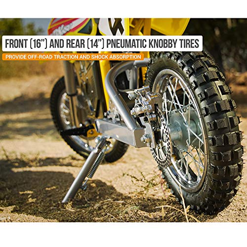 Yellow Electric Motocross Off-road Bike A642804