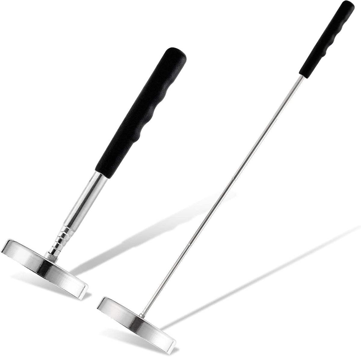 Telescoping Magnetic Sweeper Pickup Tool with 35LB Pull Capacity, Retractable 8.6 to 33, Pack of 2 Y292