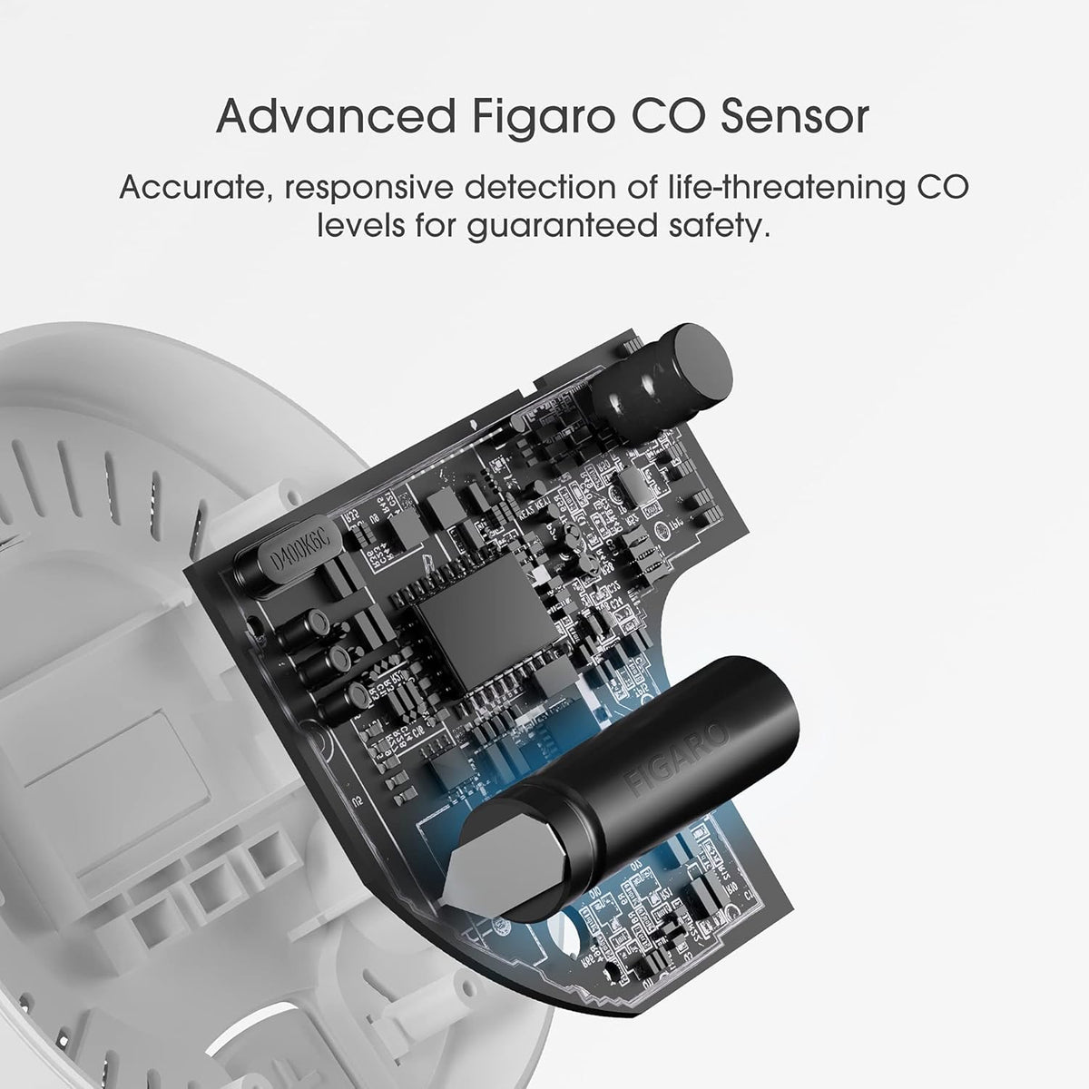 Wireless Interconnected Carbon Monoxide Detector, Pack of 2 H801