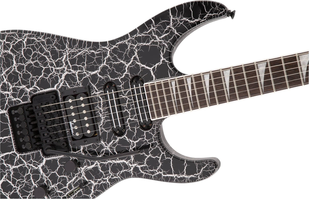 Silver Crackle Electric Guitar O735770