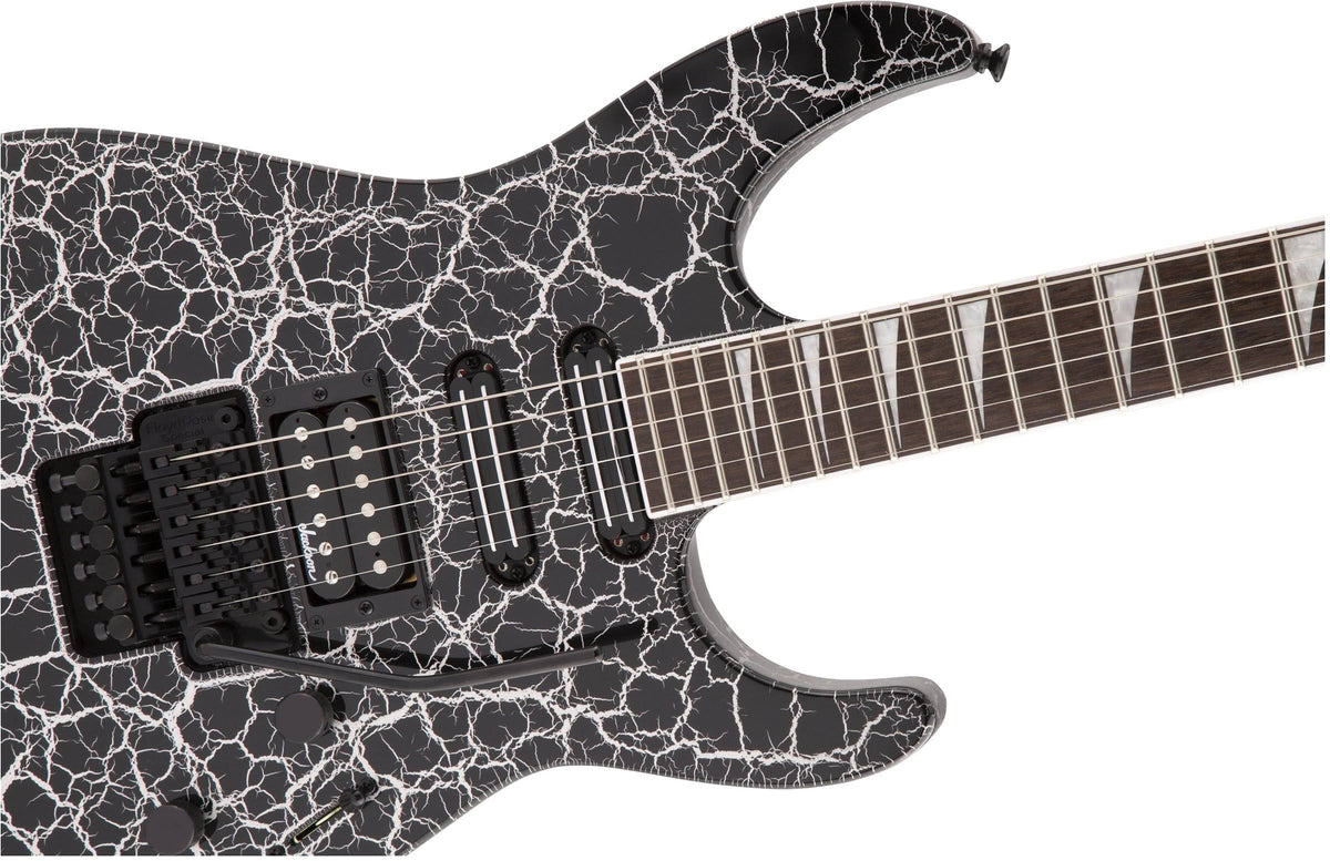 Silver Crackle Electric Guitar O735770