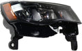Jeep Grand Cherokee Passenger Side Black Bezel Halogen Headlight Assembly N82213