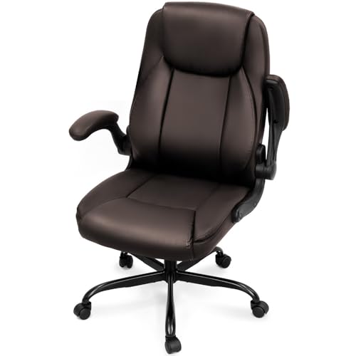 Ergonomic High Back Office Chair with Flip-up Arms E274545