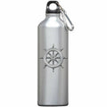 Pewter Accent Stainless Steel Water Bottle X5895