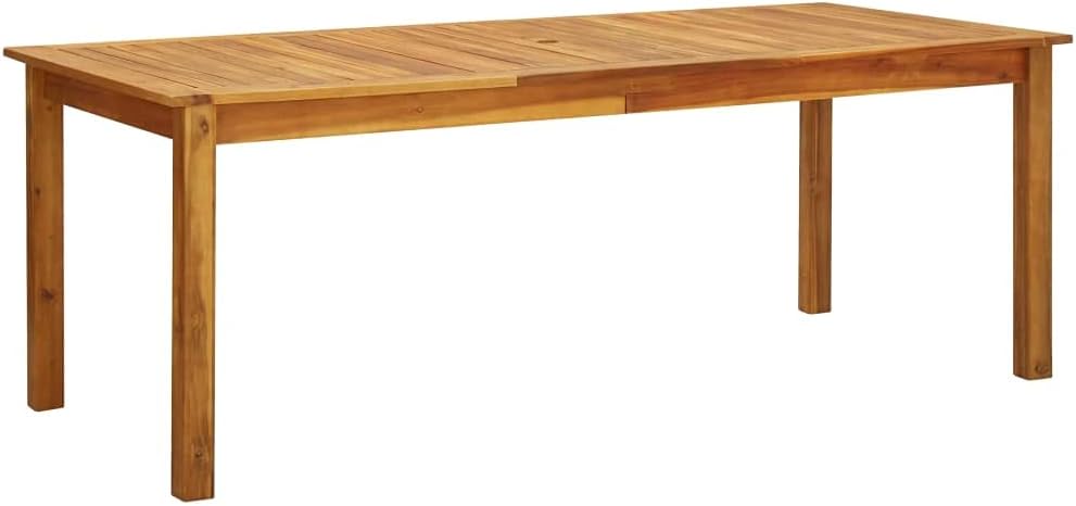 Solid Acacia Wood Outdoor Dining Table V522