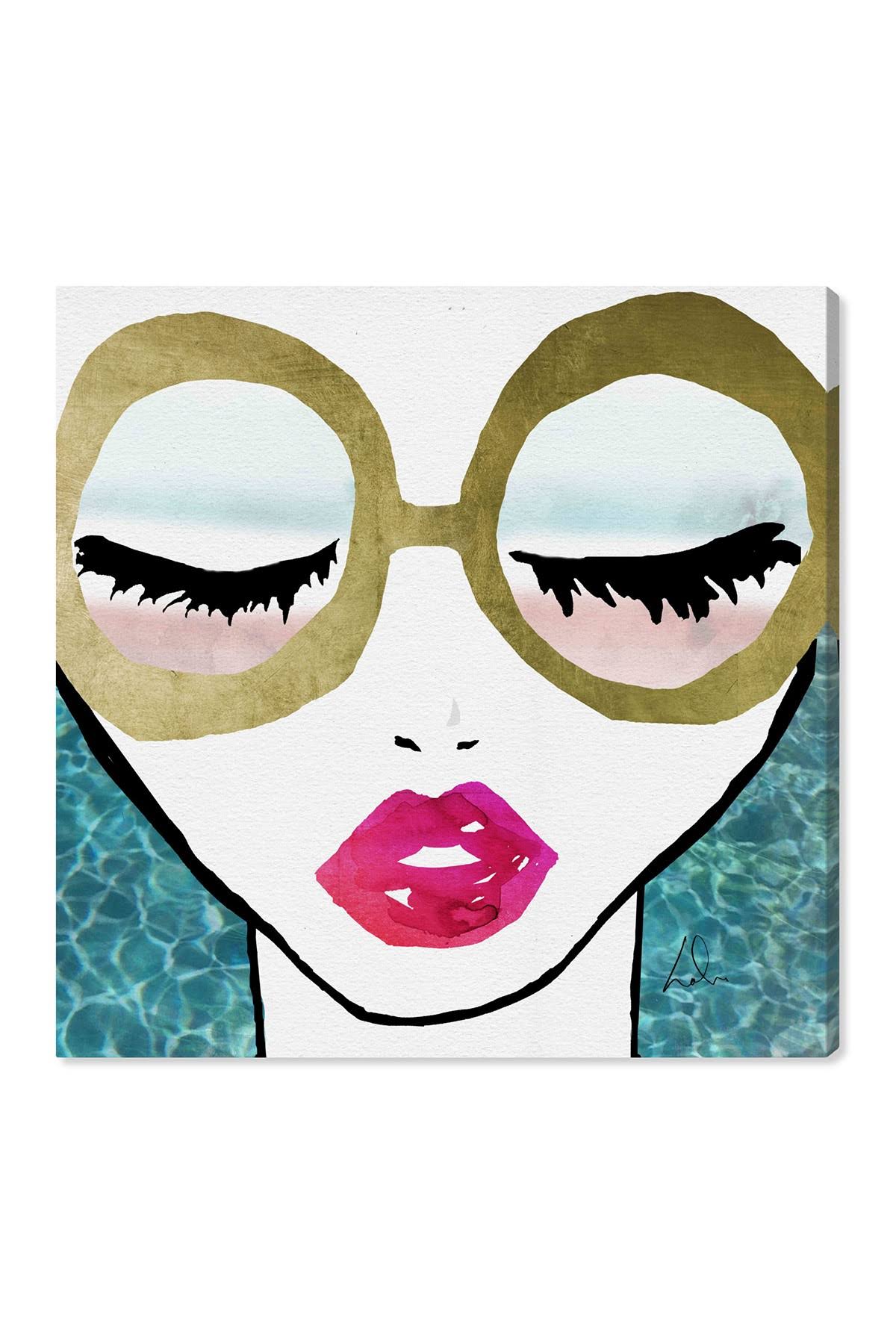 Golden Canvas Art H894