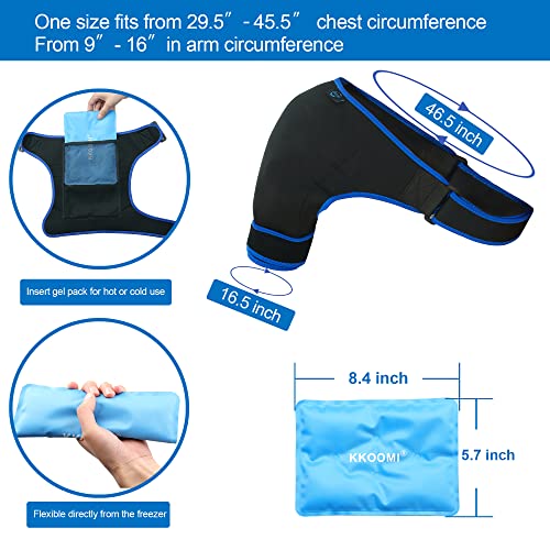 Shoulder Brace Gel Ice Pack P953372