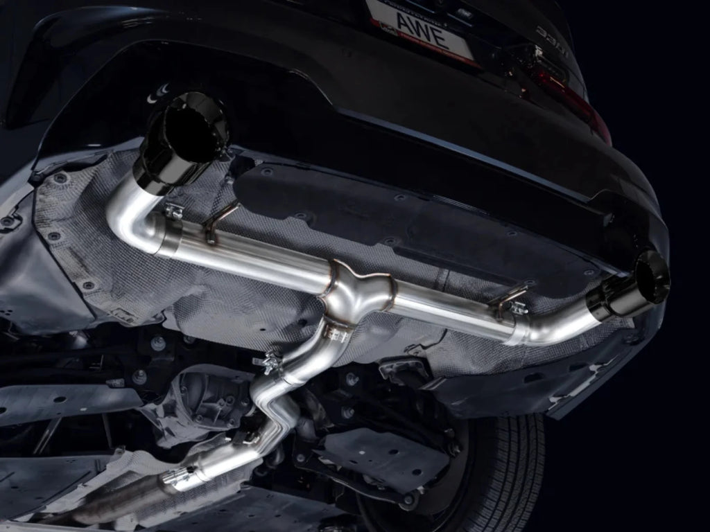 Diamond Black Axle Back Exhaust W600