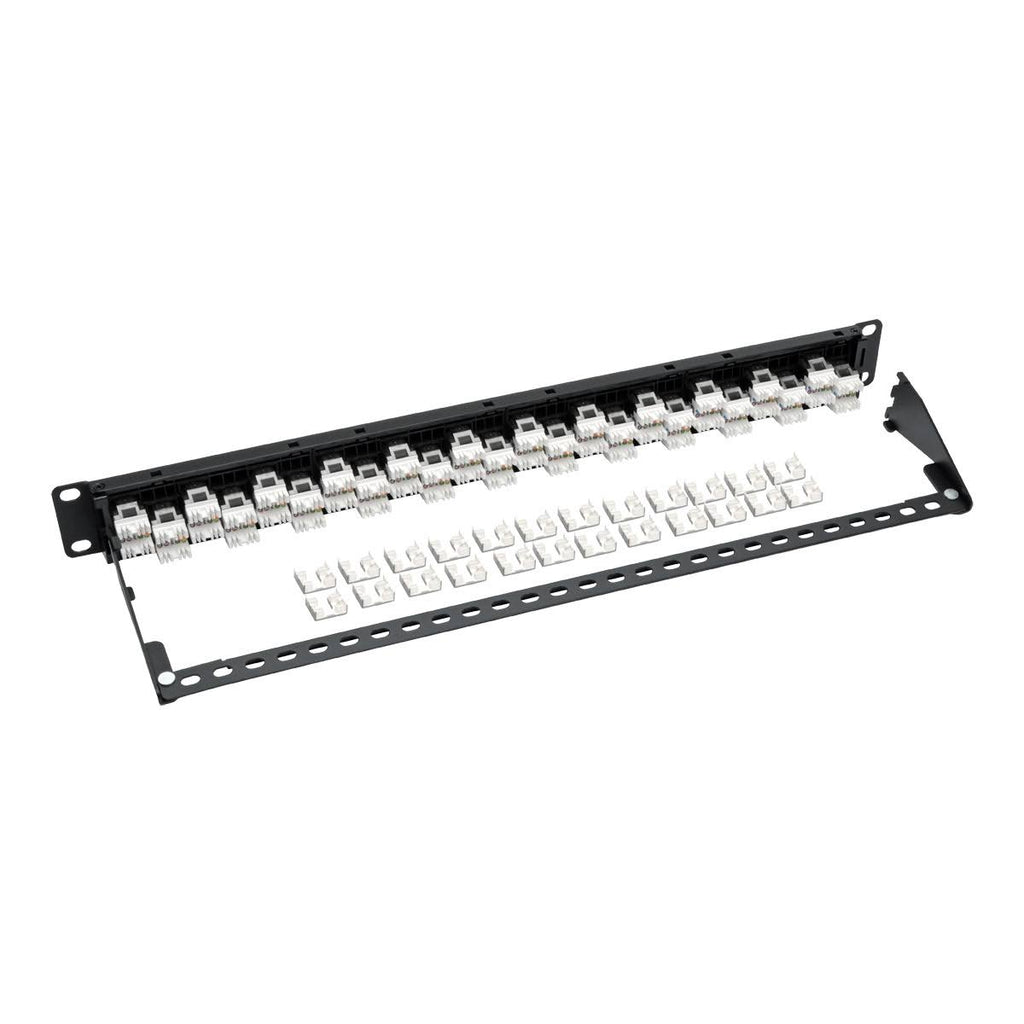24-Port Cat6a Cat6 Cat5e Patch Panel Q23648