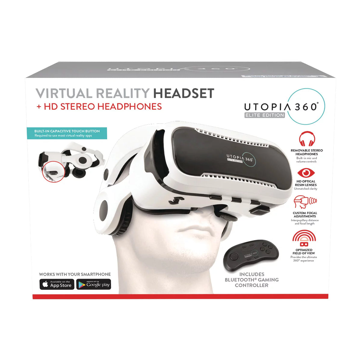 Virtual Reality Headset With Stereo Headphones E79369