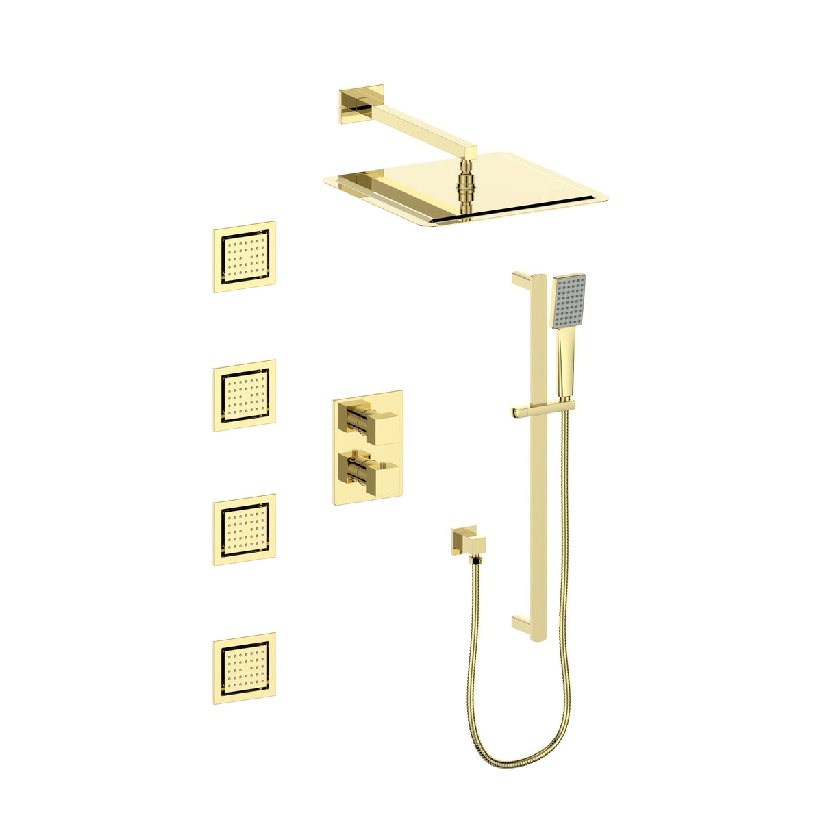 Polished Gold Shower System C392994