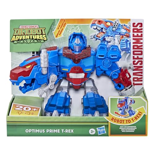 Optimus Prime T-Rex Converting Action Figure with Lights and Sounds U1143