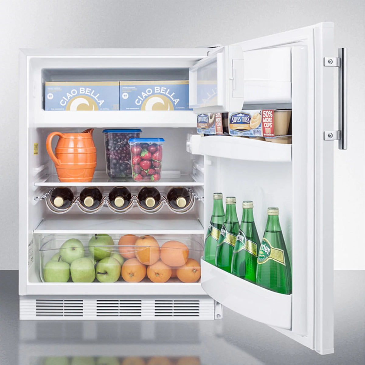 Freestanding Refrigerator-Freezer with White Finish N31334