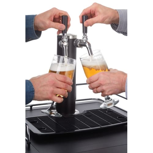 5.4 cft Single Tap Keg Cooler in Stainless P24098