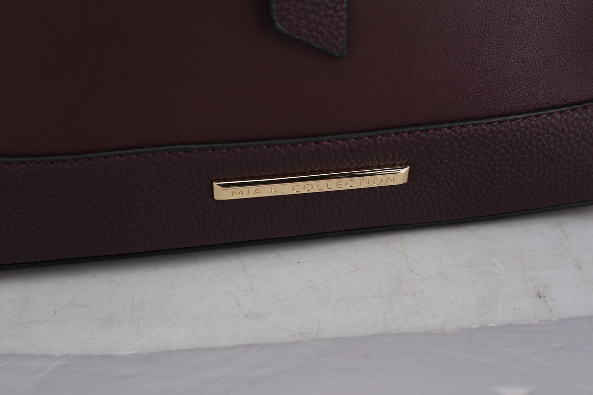 Vegan Leather Womens Shoulder Handbag V1375
