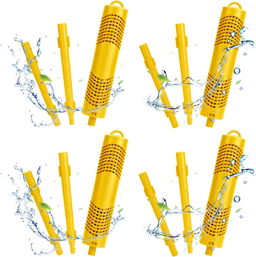 Spa Mineral Stick 4 Pack Hot Tub Filter with 4 Months Lifetime Cartridge Universal (Yellow) Pack of 2 B119083
