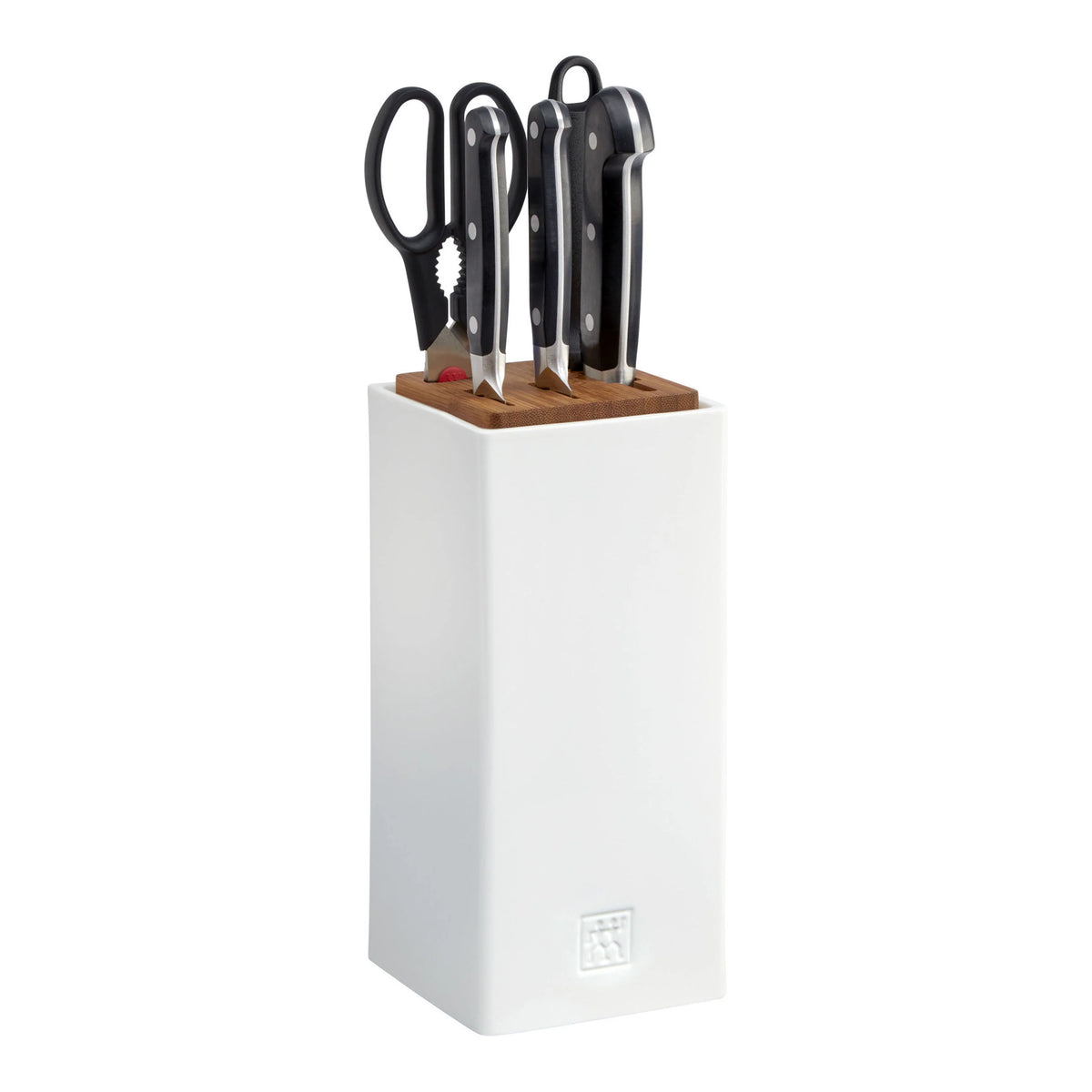 6pc Knife Set in Ceramic Block E309