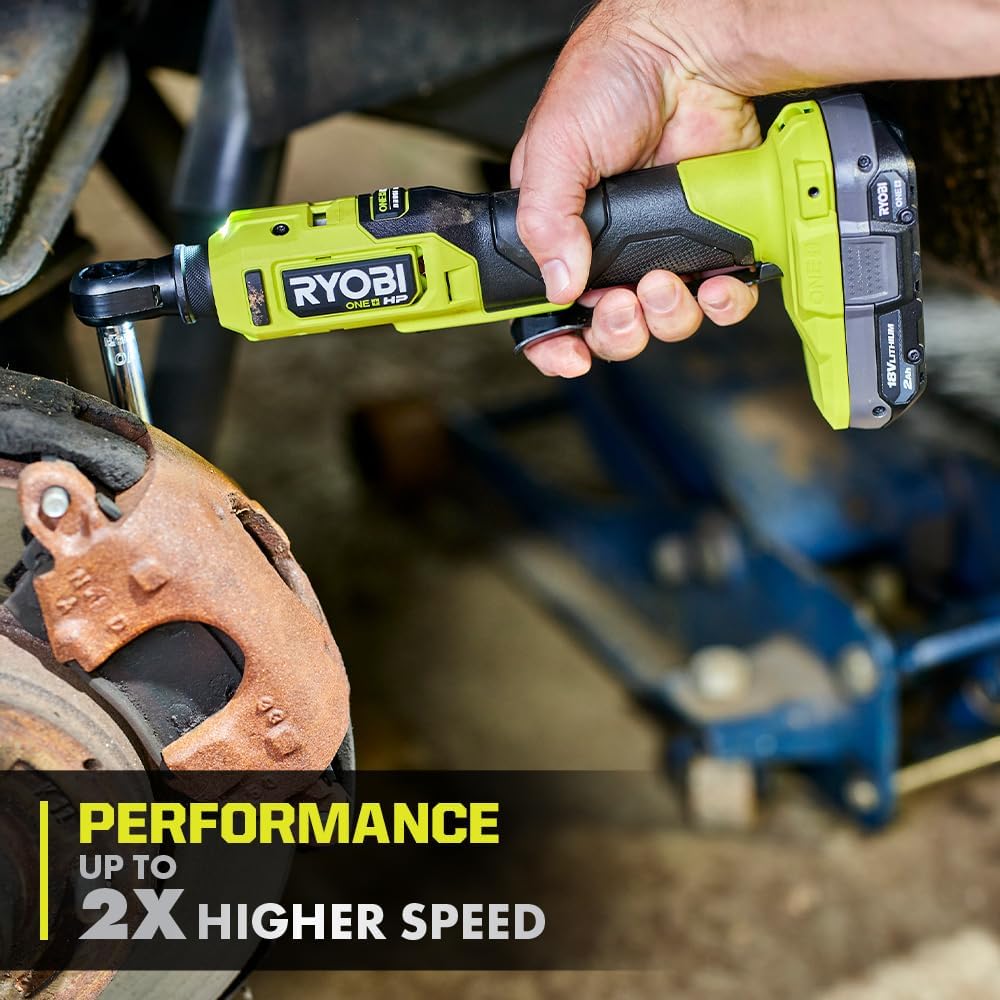 18V 1/4" Brushless Cordless Compact Electric Ratchet Kit with 2.0Ah Lithium Battery and Charger Q150