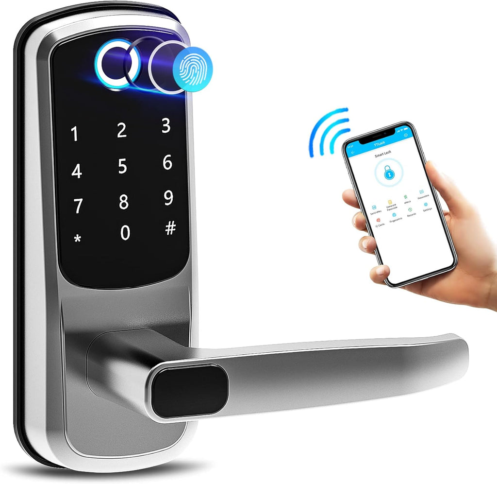 Fingerprint Bluetooth Smart Door Lock F17017