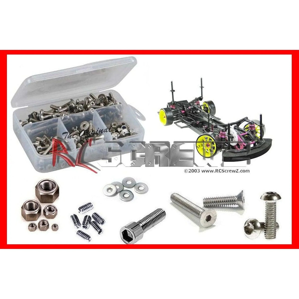 Stainless Steel Screw Kit RC Car Complete Set J836