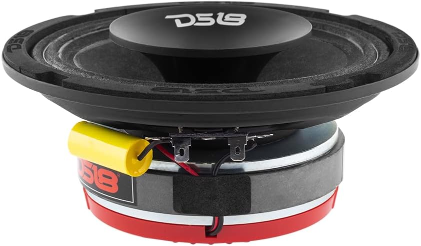 6.5" Shallow Hybrid Mid-Range Car Audio Loudspeaker 300W Max 150W RMS 8 Ohms Pack of 2 G461062