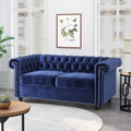 Midnight Blue Love Seats L8780