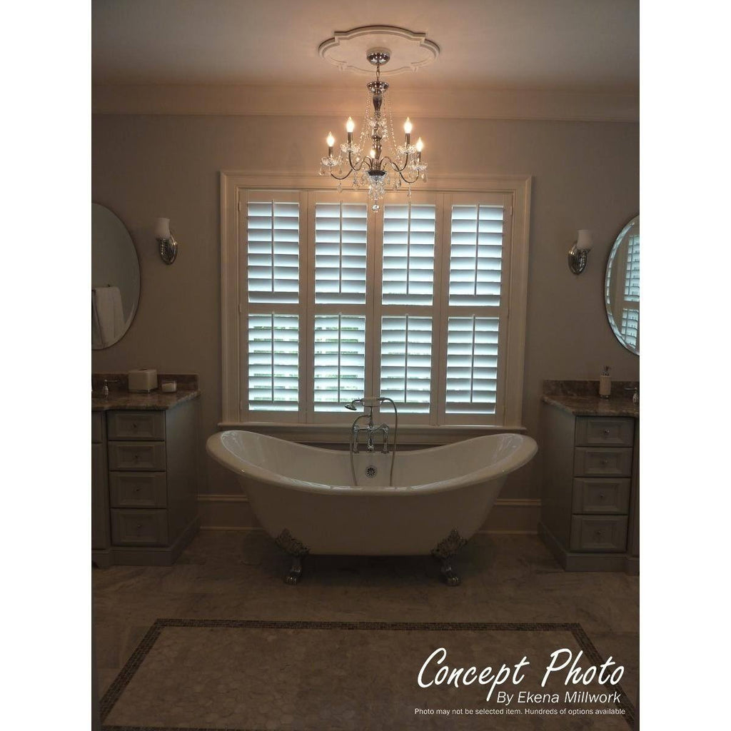 51 1/8x22OD x 3 5/8x22ID x 1 1/2x22P Ceiling Medallion Brushed Mahog Z953
