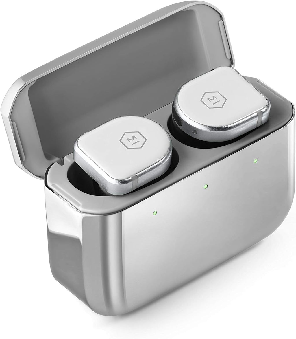 True Wireless Earphones White Ceramic Stainless Steel Case E214771