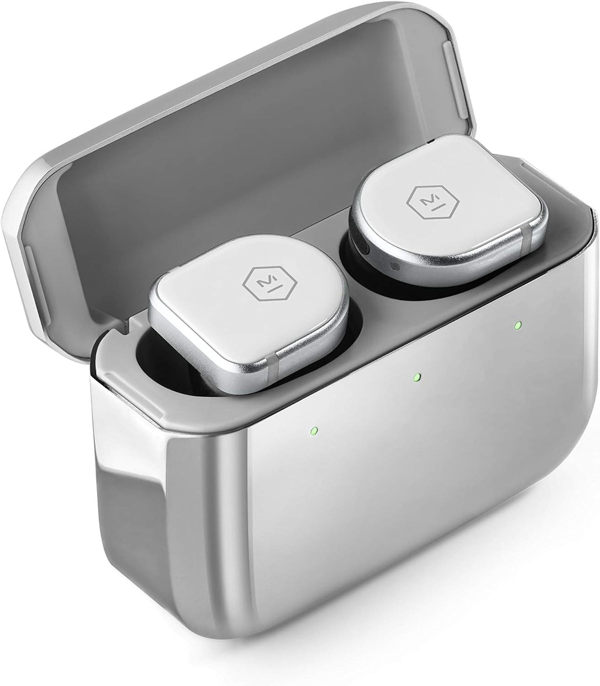 True Wireless Earphones White Ceramic Stainless Steel Case E214771
