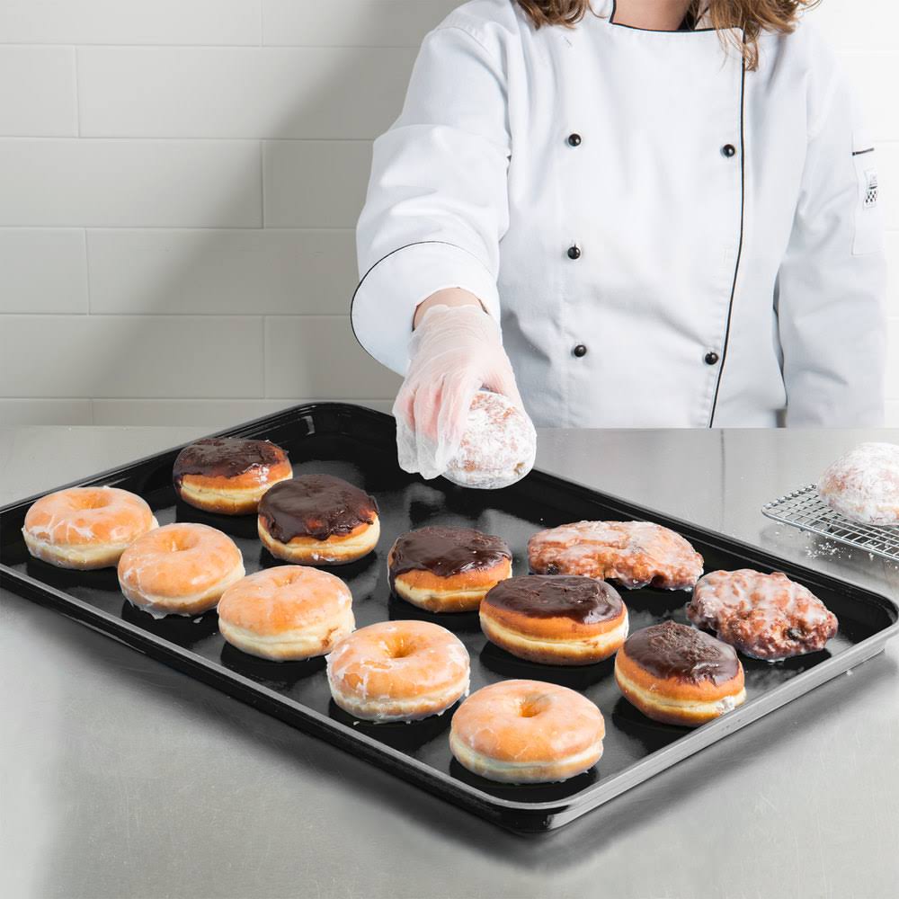 Black Fiberglass Market Tray 6/Case A22844