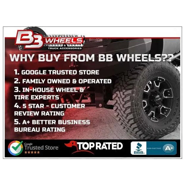 Vision Soft 8 85 Wheel 17x9 6x135 Black -12mm Offset E665459