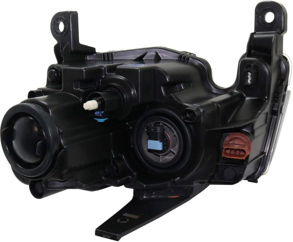 Jeep Grand Cherokee Passenger Side Black Bezel Halogen Headlight Assembly N82213