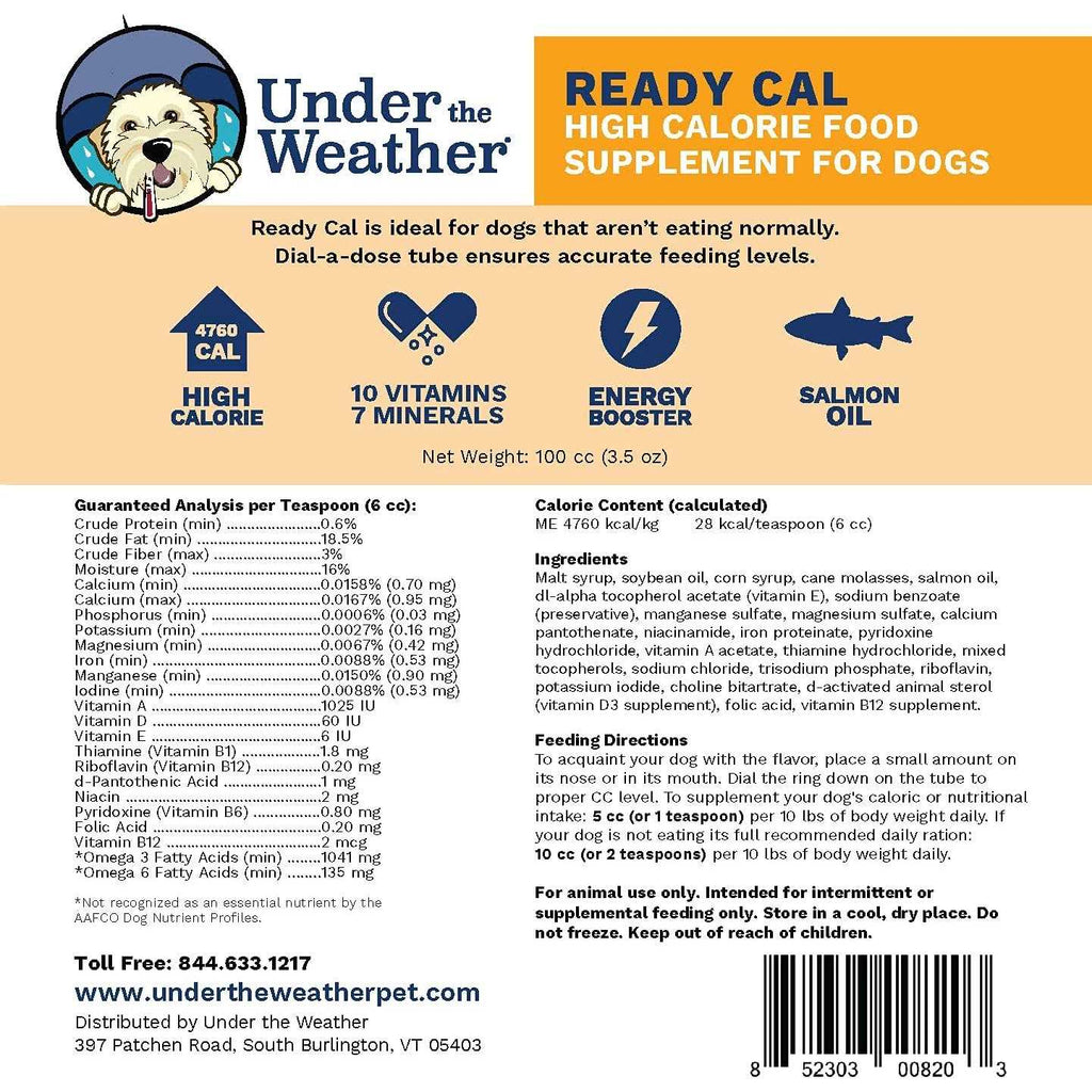 High-Calorie Supplement for Dogs L535