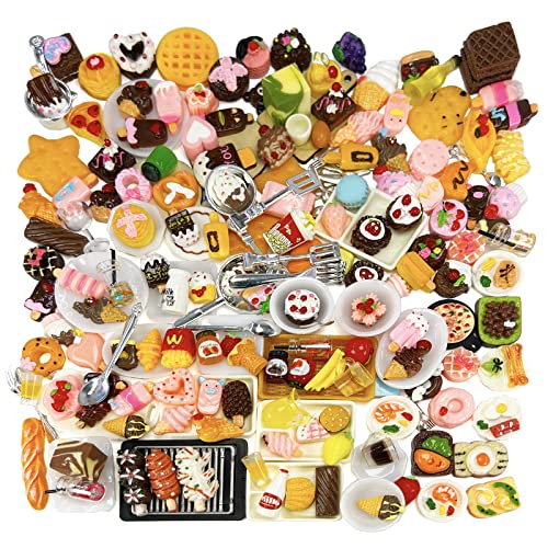 200 Piece Dollhouse Miniature Food Toy Set K7631