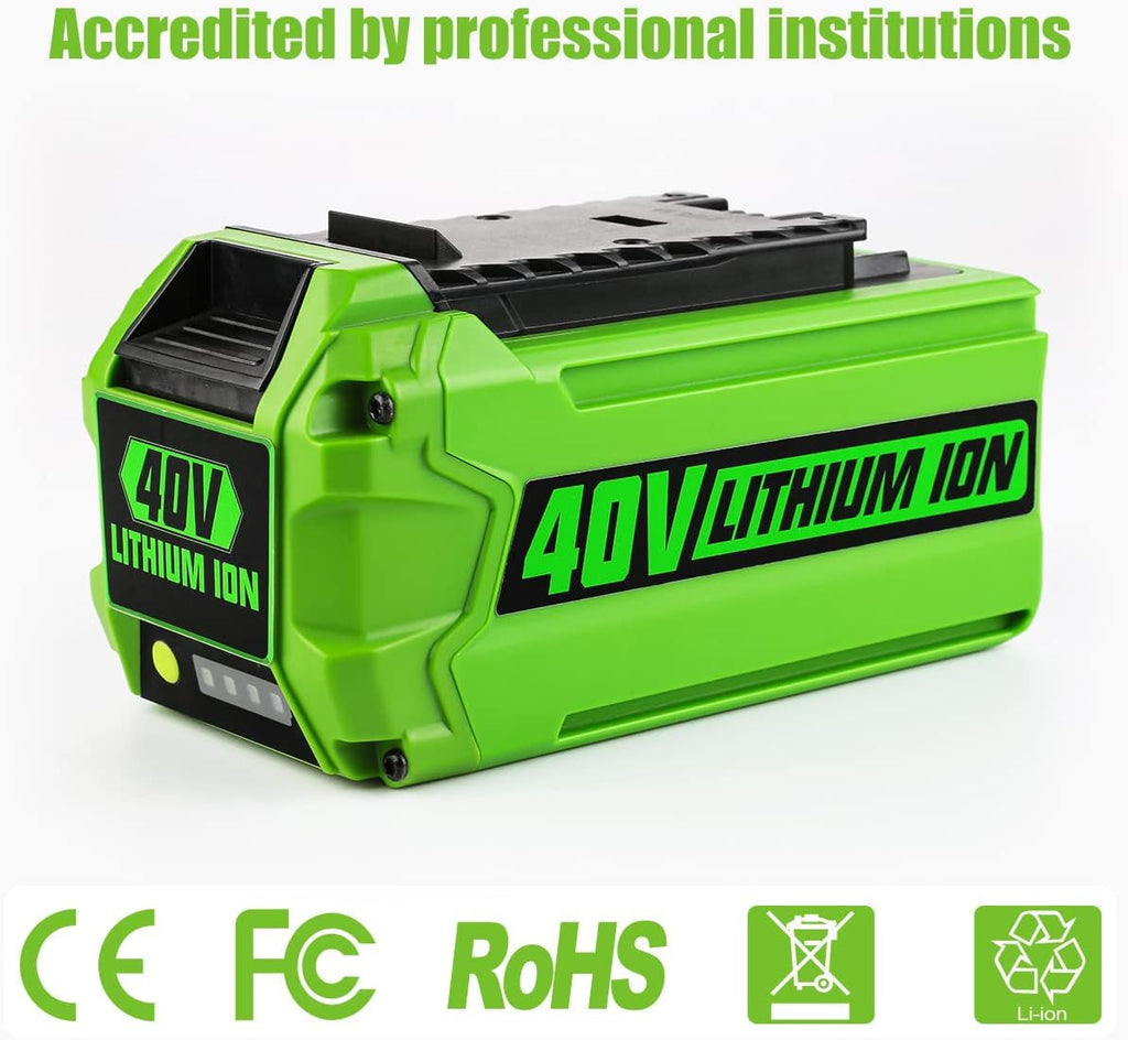 40V 6.0Ah Battery Pack of 2 N1402