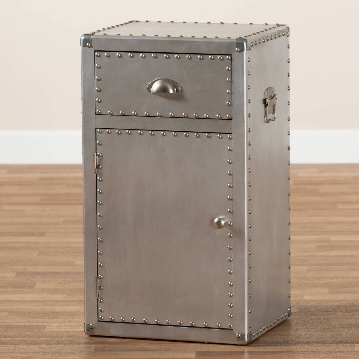 Metal 1-Door Accent Storage Cabinet W485
