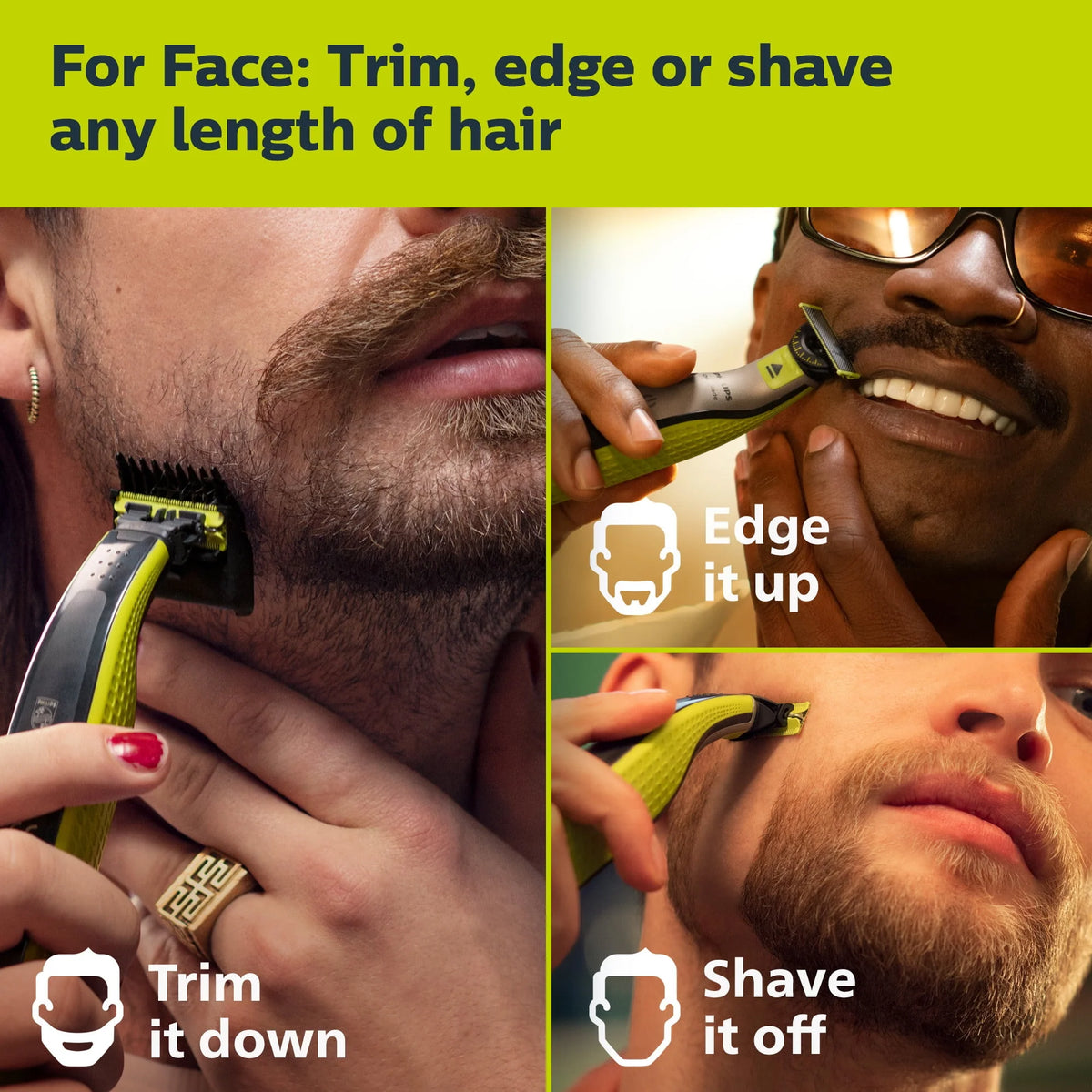 Hybrid Electric Razor and Beard Trimmer X60374