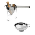 Stainless Steel Canning Bundle, Funnel and 3-Piece Chinois Set G2832